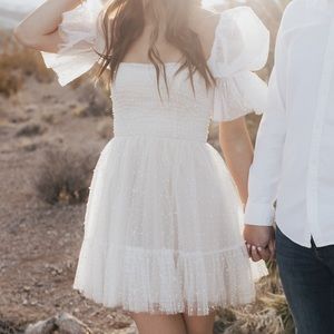 By Watters Short Pearl Dress